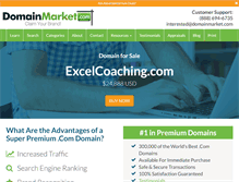 Tablet Screenshot of excelcoaching.com